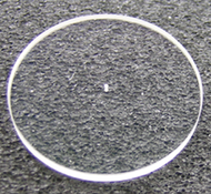 Classic Plano-Convex Mag 6X Lens .010 Drilled