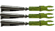 Lumenok X Green Nock - 3 Pack