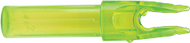 Eastman Launch Pad Precision Nock .244 Clear Green - 1 Dozen