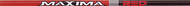 Eastman Maxima Red 350 Arrow Raw Shafts Nock Installed/Insert Loose - 1 Dozen
