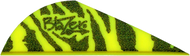 Bohning Blazer Vanes 2" Yellow Tiger - 100 Pieces