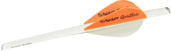 NAP 2" Speed Hunter Quikfletch White/Orange/Orange - 6 Pack