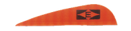 Easton Diamond Vanes 380 Fire Orange - 100 Pieces