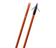 OMP Raider Arrow Orange Inline Nock & Typhoon Point