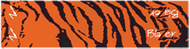 Bohning Blazer Carbon Orange Tiger Wrap - 1 Dozen