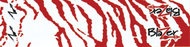 Bohning Blazer Wraps White/Red Tiger - 1 Dozen