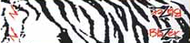 Bohning Blazer Carbon Wrap White Tiger - 1 Dozen