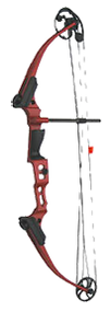 Genesis Mini Bow Red Cherry Right Hand Youth Bow