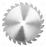 8-1/4" 24 Tooth Carbid Tipped Circular Saw Blade