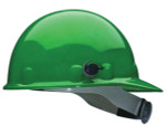 Green Thermal Plastic Hard Hat W/QuikLok and Ratchet Suspension
