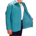 30" XXXL Green Fire Resistant Fabric Coat