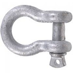 7/8" Galvanized Shackle with Screw Pin Paramont