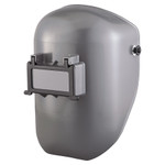Welding Helmet Gray Thermal Plastic with Straight Chin - Tigerhood Classic