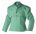 XXL Green Fabric Cape Sleeves w/20" Bib