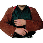 24" Leather Sleeves with Snap Closure