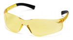Pyramex ZTec Amber Hardcoat Lens w/Black Temple (pr)