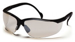 Pyramex Venture II Indoor/Outdoor Hardcoat Lens w/Black Brow (pr)