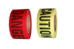 3"x500' Red "Danger" Pulpable Barricade Tape