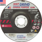 5x1/4x7/8" Type 27 Grinding Wheel