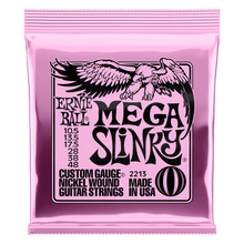 Ernie Ball Mega Slinky Nickel Wound Electric Guitar Strings, 10.5-48 Gauge