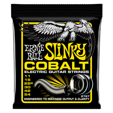 Ernie Ball Beefy Slinky Cobalt Electric Guitar Strings, 11-54 Gauge