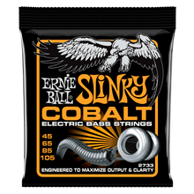 Ernie Ball Hybrid Slinky Cobalt Electric Bass Strings, 45-105 Gauge