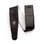 Ernie Ball 2.5 inch Adjustable Italian Leather Strap with Fur Padding, Black