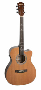 Redding Cedar Top Small Body Semi Acoustic Guitar