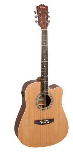 Redding Spruce Top Dreadnaught Semi Acoustic Guitar