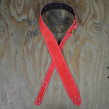 Red Double Sided Guitar Strap