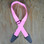Pink Webbing with Heavy Duty Leather Ends Guitar Strap