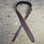 2.5" Sueded Brown Soft Leather Guitar Strap
