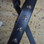 2.5" Black Leather with Skull and Hat Feature Guitar Strap