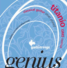 Gallistrings GENIUS TITANIO Classical guitar strings Normal tension