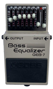BOSS GEB-7 Bass Equalizer Electric Bass Guitar Pedal