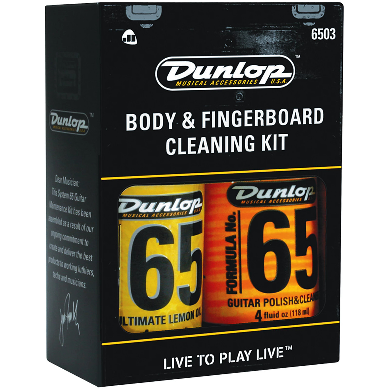 Dunlop Body & Fingerboard Cleaning Kit « Prodotti Di Pulizia Per Chitarra/basso - Foto 3