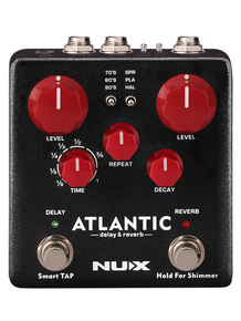 Nux Atlantic Delay & Reverb Electric Guitar Pedal