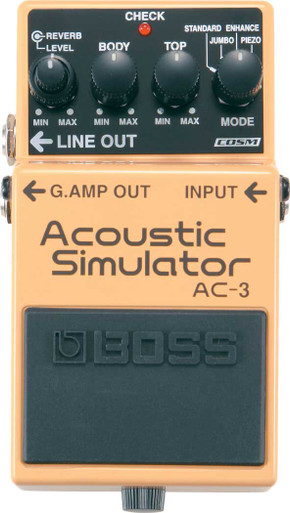 BOSS AC-3 Acoustic Simulator Electric Guitar Pedal