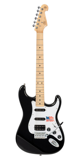 SX American Alder Series HSS Electric Guitar