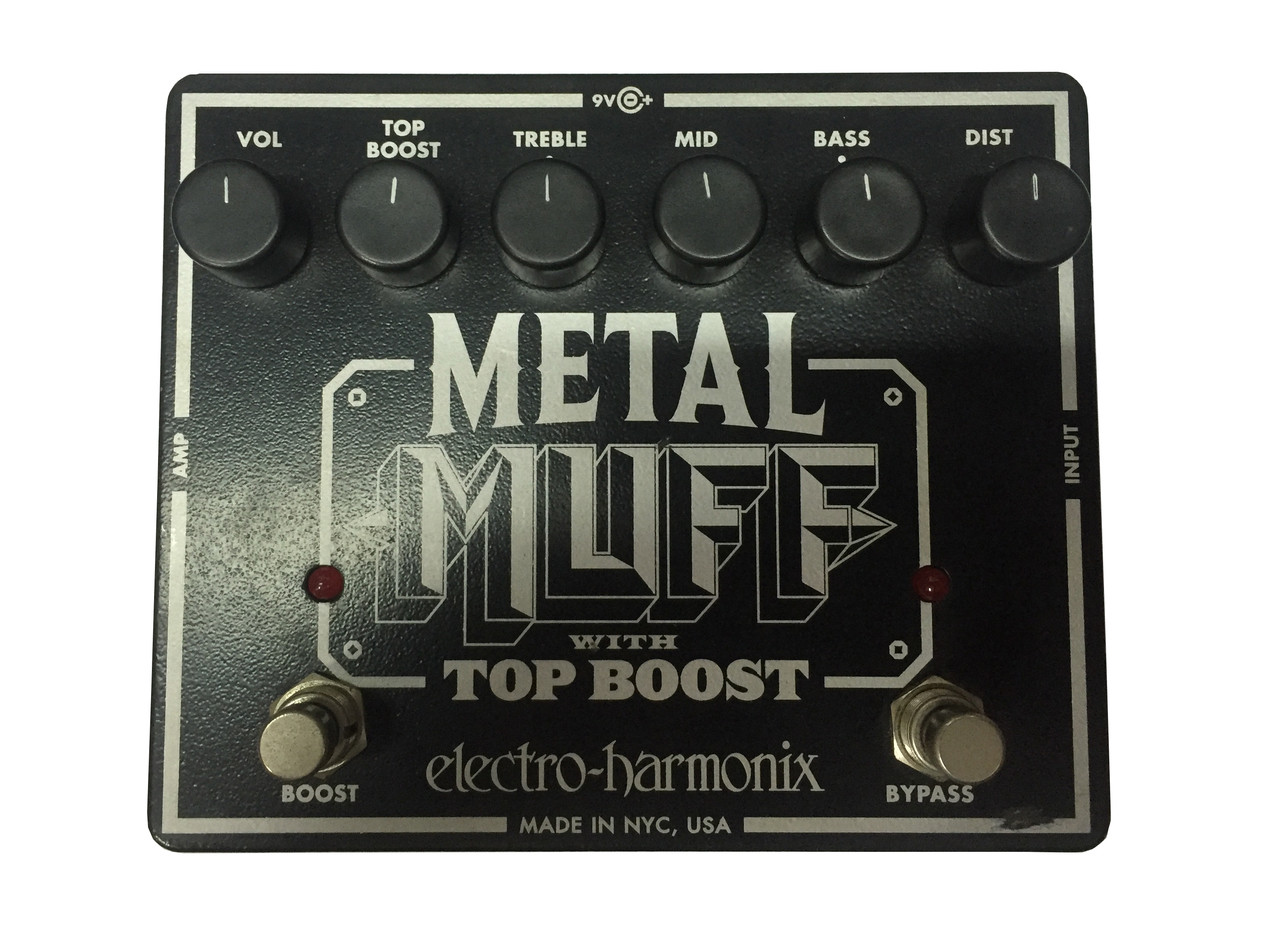 EHX Metal Muff with Top Boost USA Made - Guitar Village