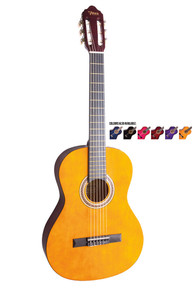Valencia Three Quarter size Nylon String Guitar Package
