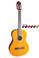 Valencia Three Quarter size Nylon String Guitar Package