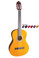 Valencia Half Size Nylon String Guitar Package