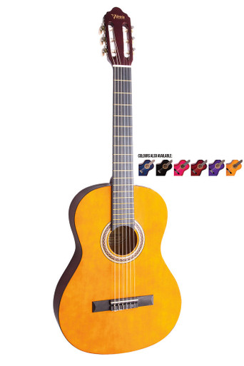 Valencia 1/4 Size Nylon String Guitar Package