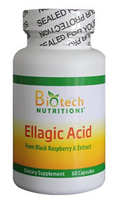 BIOTECH NUTRITIONS ELLAGIC ACID, 60 CAPSULES
