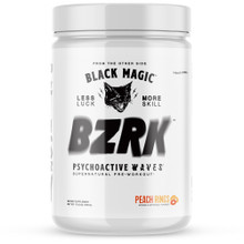BLACK MAGIC SUPPLY BZRK PRE-WORKOUT PEACH RINGS, 25 SERVINGS