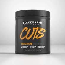 BLACKMARKET CUTS THERMOGENIC PRE-WORKOUT FRUIT PUNCH, 30 SERVINGS