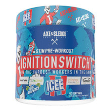 AXE & SLEDGE IGNITION SWITCH ICEE BLUE RASPBERRY, 40 SERVINGS