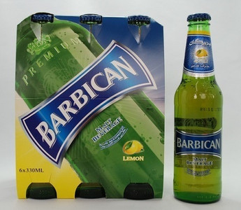 Barbican - Lemon Non-alcoholic Malt Drink 6 x 330 ml