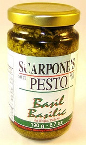 Basil Pesto (190 gr) - SCARPONE'S